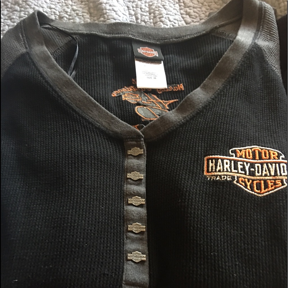 H-D long sleeve thermal shirt